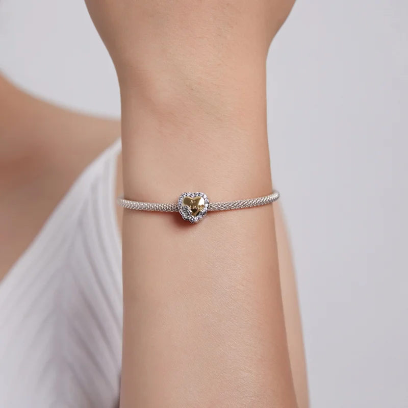 (imagem para) Charm de Coração Estilo Pandora - BSC500 - Visualizar 5