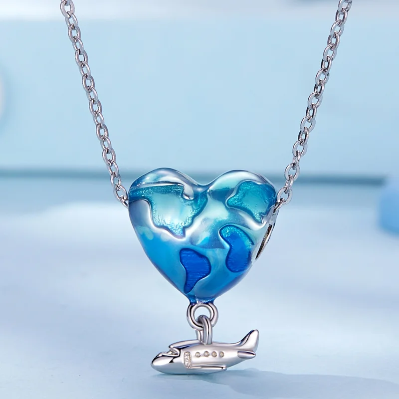 (imagem para) Charm de Globo Estilo Pandora - SCC2481 - Visualizar 2