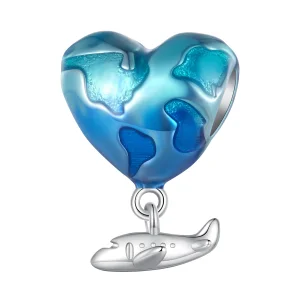 (imagem para) Charm de Globo Estilo Pandora - SCC2481