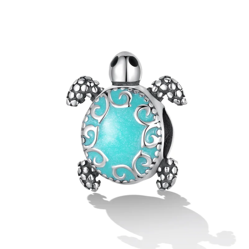 (imagem para) Charm de Tartaruga Marinha Estilo Pandora - SCC2318 - Visualizar 2