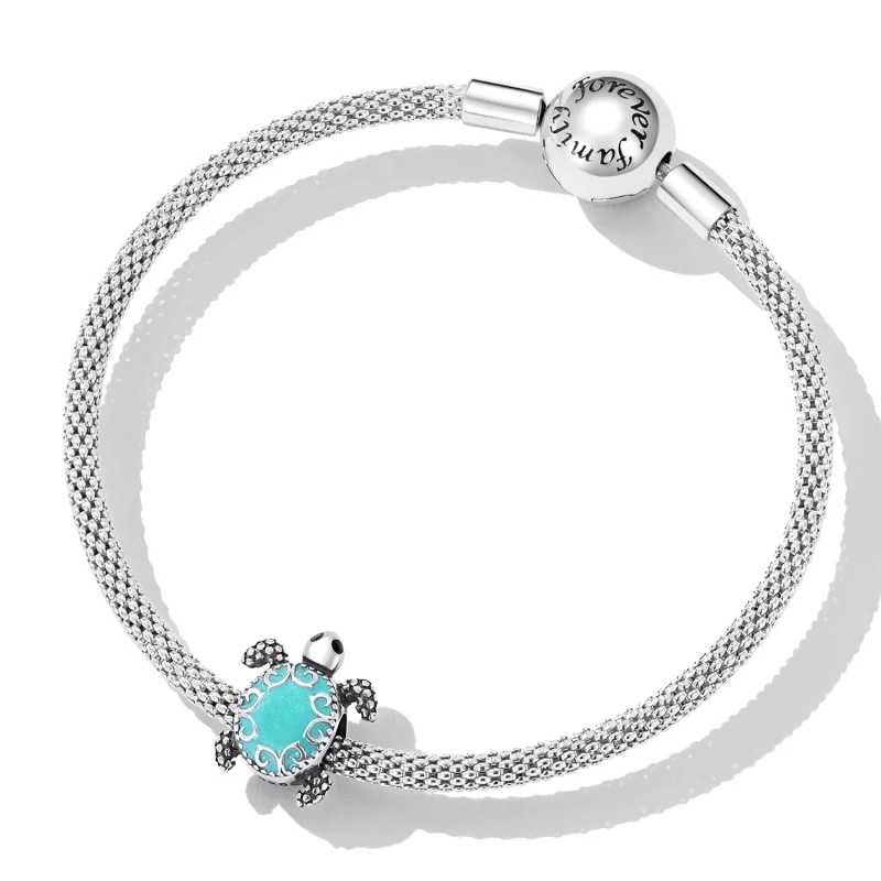 (imagem para) Charm de Tartaruga Marinha Estilo Pandora - SCC2318 - Visualizar 5