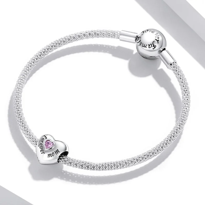 (imagem para) Charm Mom para Sempre Estilo Pandora - BSC562-PK - Visualizar 3