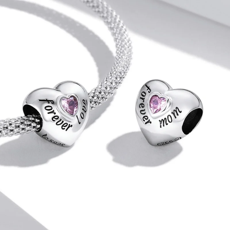 (imagem para) Charm Mom para Sempre Estilo Pandora - BSC562-PK - Visualizar 4