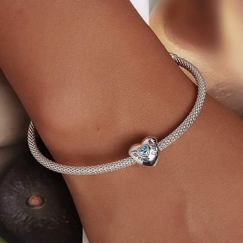 (imagem para) Charm Pandora Em Memória do Papai - BSC562-BU - Visualizar 5