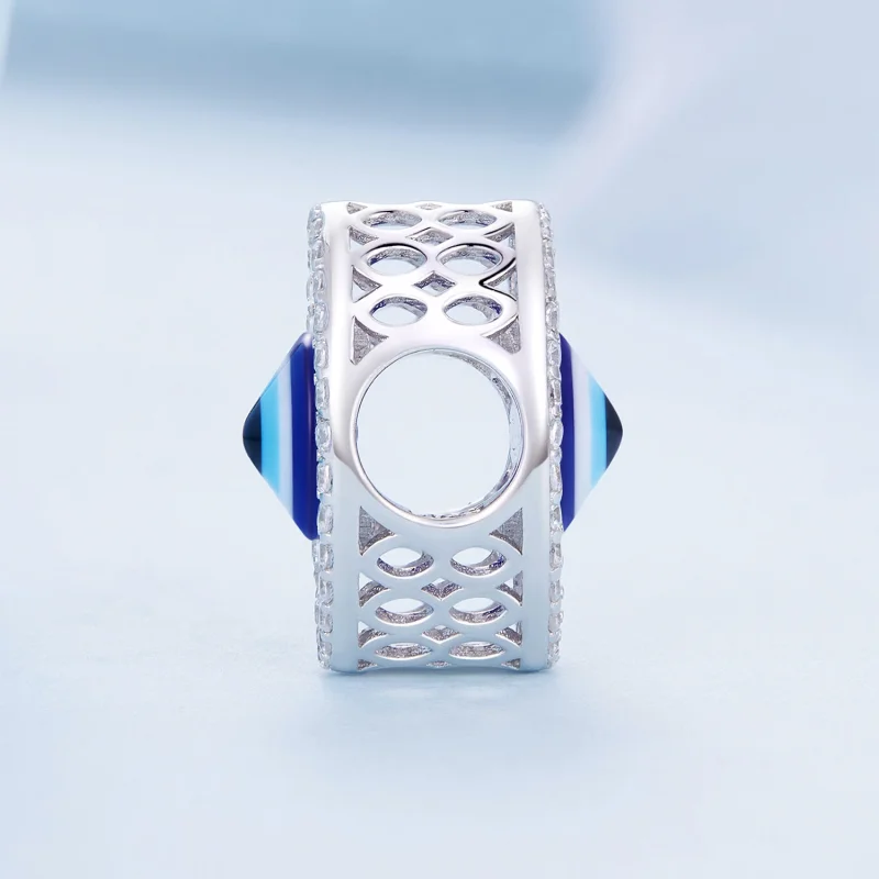 (imagem para) Charm Pandora Estilo Olho Turco - BSC729 - Visualizar 3