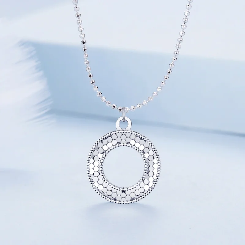 (imagem para) Colar de Círculo Estilo Pandora - BSN343 - Visualizar 2