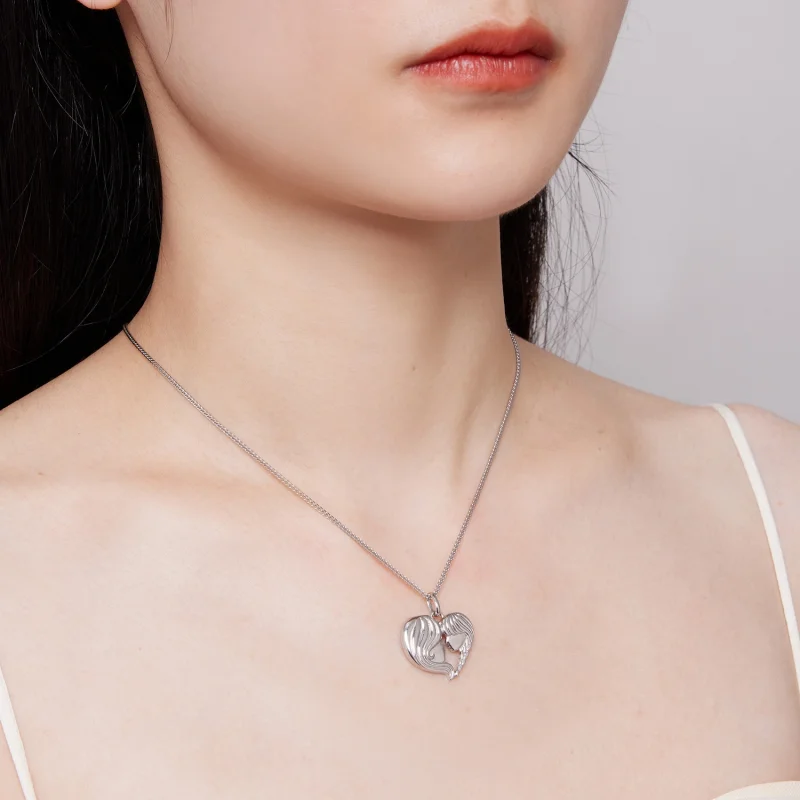 (imagem para) Colar Estilo Pandora Mãe e Filha - BSN324 - Visualizar 9