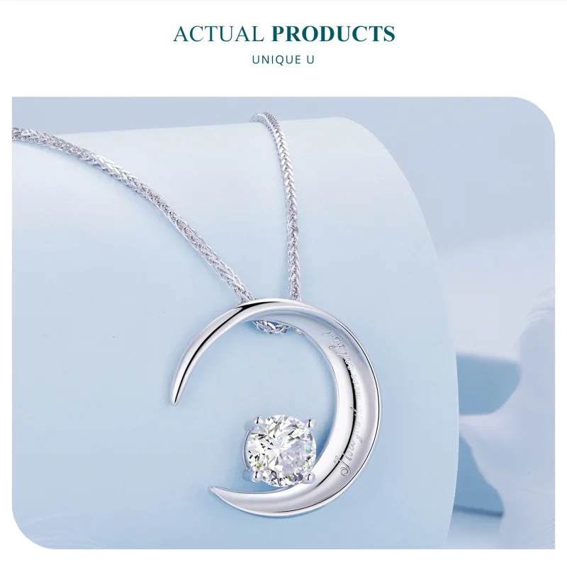 (imagem para) Colar Lua Estilo Pandora - BSN311 - Visualizar 3