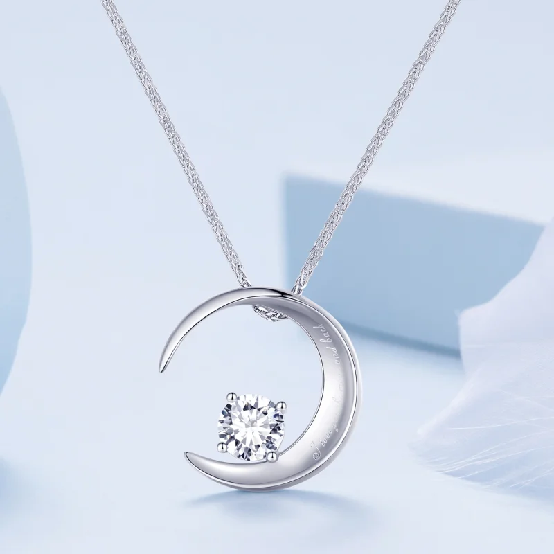 (imagem para) Colar Lua Estilo Pandora - BSN311 - Visualizar 4