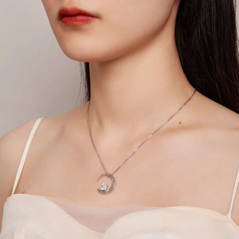 (imagem para) Colar Lua Estilo Pandora - BSN311 - Visualizar 8