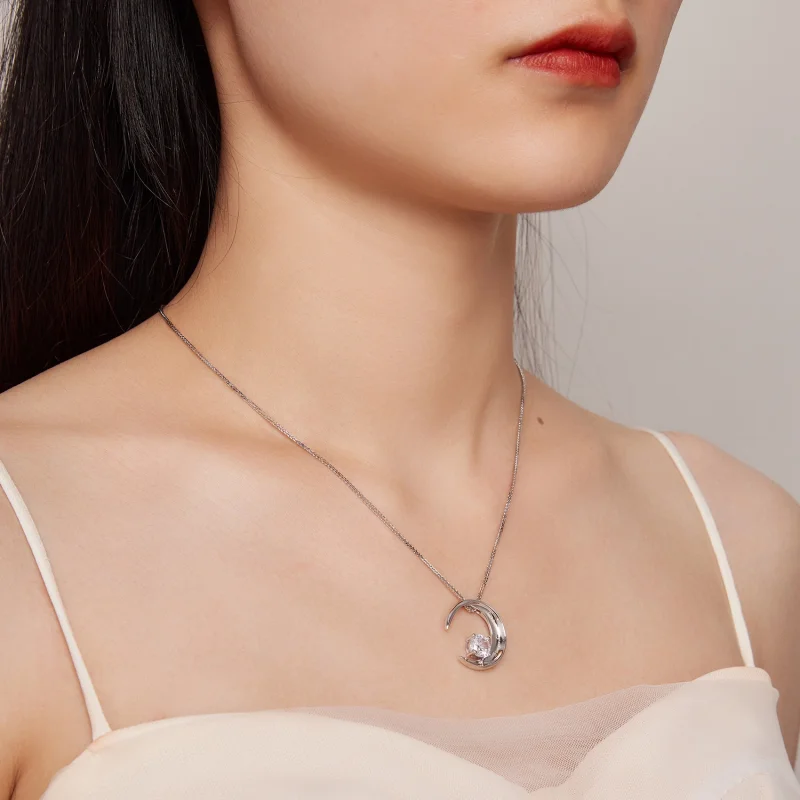 (imagem para) Colar Lua Estilo Pandora - BSN311 - Visualizar 9