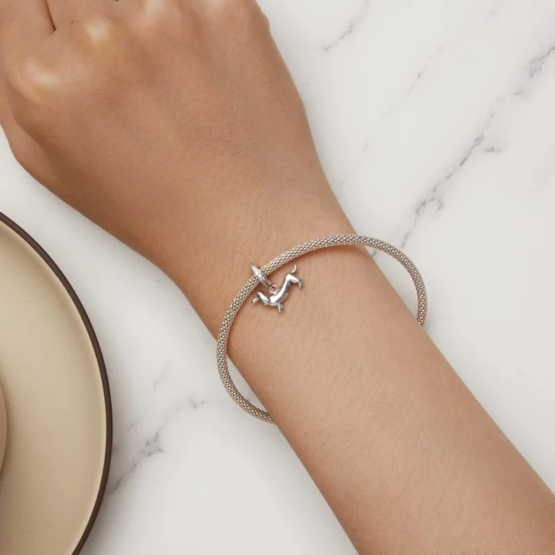 (imagem para) Dachshund Estilo Pandora Pingente - SCC2561 - Visualizar 6