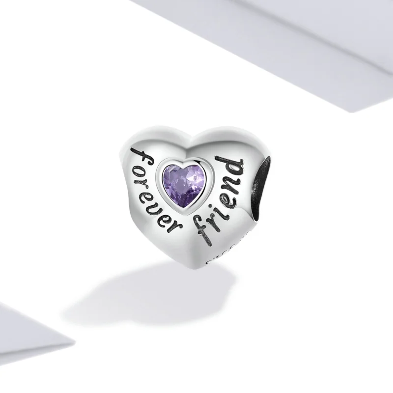 (imagem para) Joia Charm Amizade Estilo Pandora - BSC562-VT - Visualizar 2