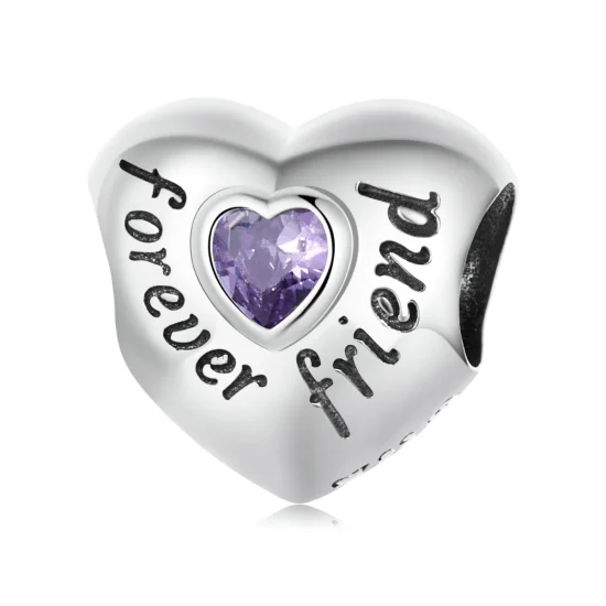 (imagem para) Joia Charm Amizade Estilo Pandora - BSC562-VT