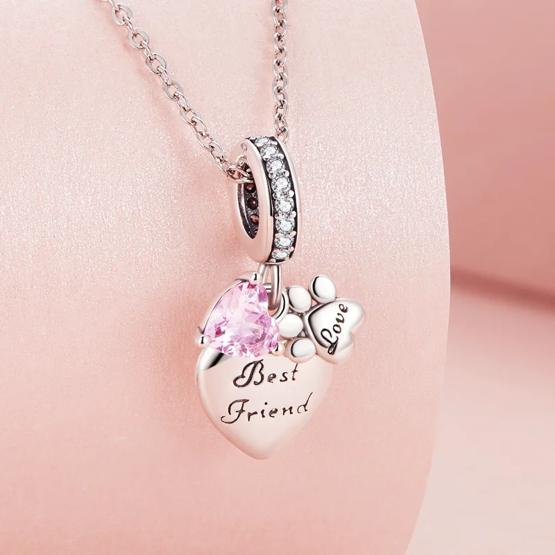 (imagem para) Pandora Style Forever Friends Dangle - SCC2436 - Visualizar 2