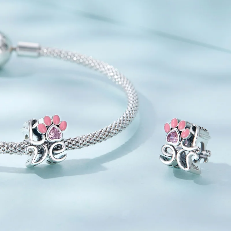 (imagem para) Pandora Style Love Charms - SCC2339 - Visualizar 6