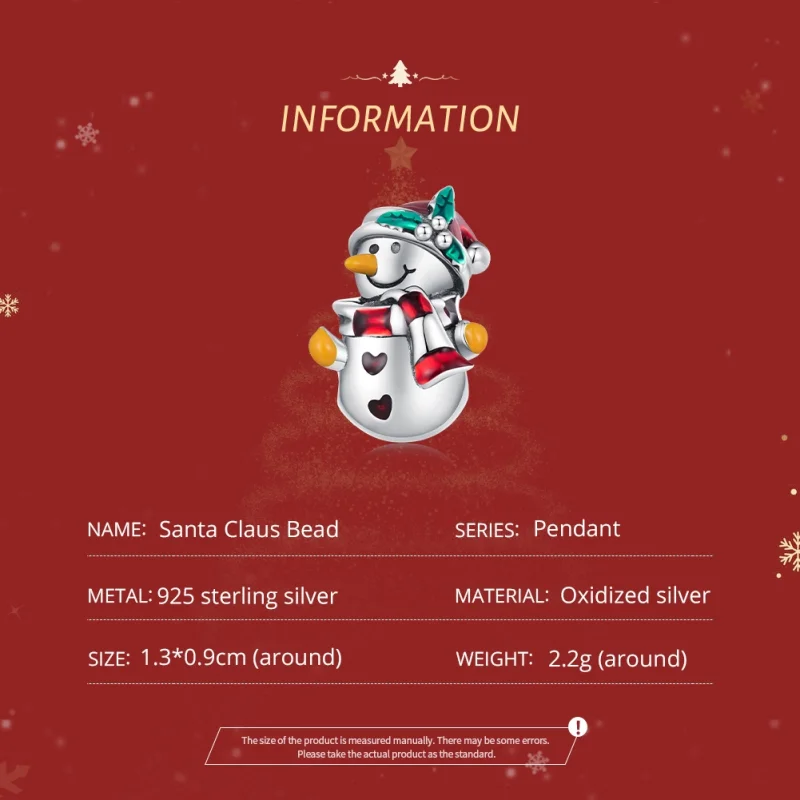 (imagem para) Pingentes de Natal Estilo Pandora 2022 - SCC2415 - Visualizar 5