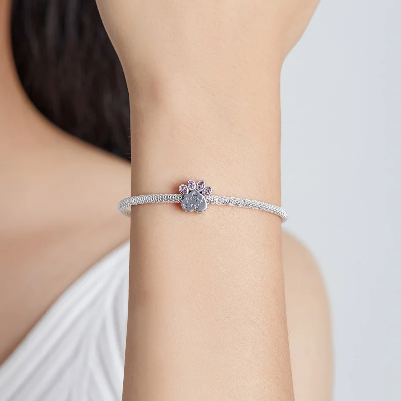 (imagem para) Venda do Charm Amigo Estilo Pandora - BSC517 - Visualizar 5