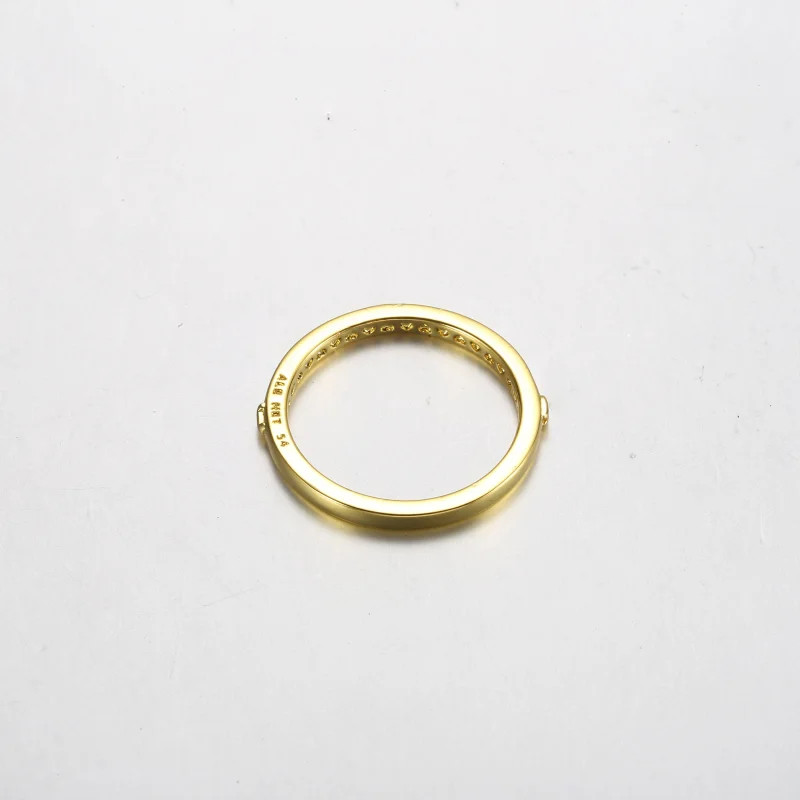 (imagem para) Anel Love Message Banhado a Ouro 14k - 162613C00 - Visualizar 3