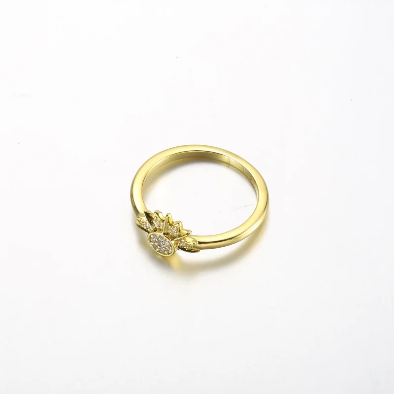 (imagem para) Anel Pandora Celestial Brilhante Sol - 162674C01 - Visualizar 3