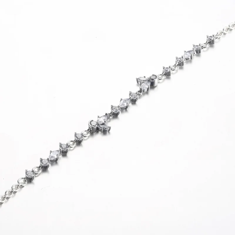 (imagem para) Bracelete de Corrente com Aglomerado de Herbário Cintilante Pandora - 592631C01 - Visualizar 3