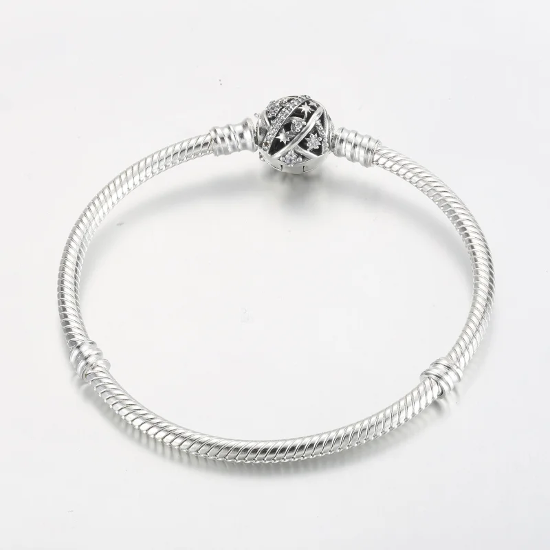 (imagem para) Bracelete Pandora Disney Sininho com Fivela Moments em Cobra - 592548C01 - Visualizar 3
