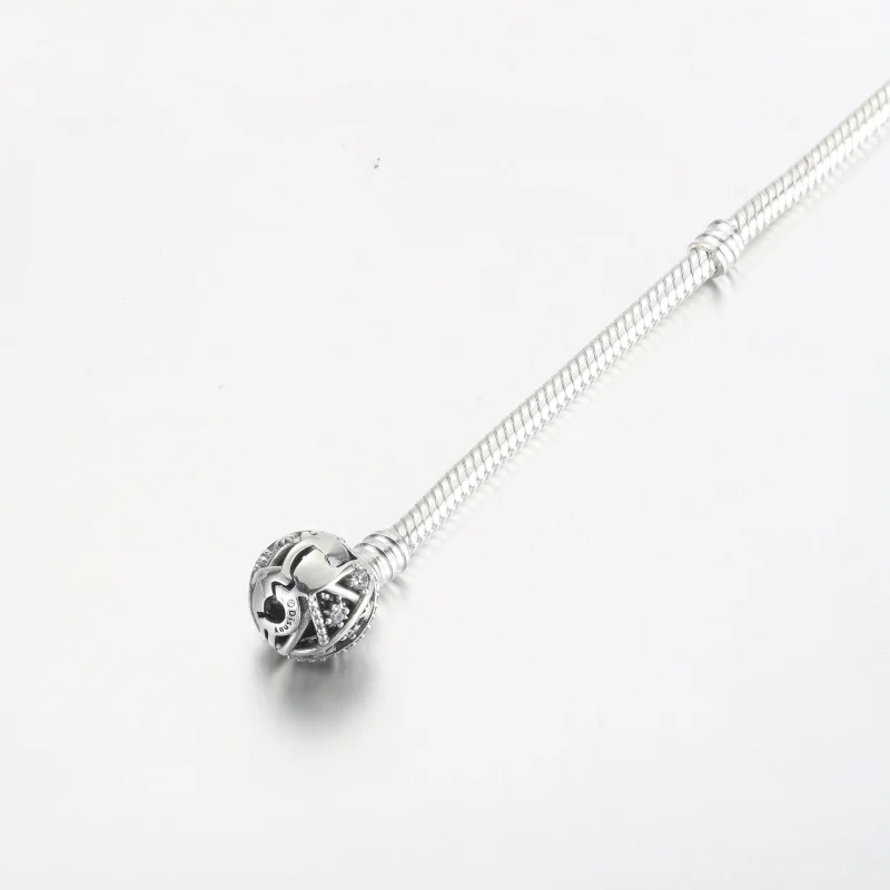 (imagem para) Bracelete Pandora Disney Sininho com Fivela Moments em Cobra - 592548C01 - Visualizar 5