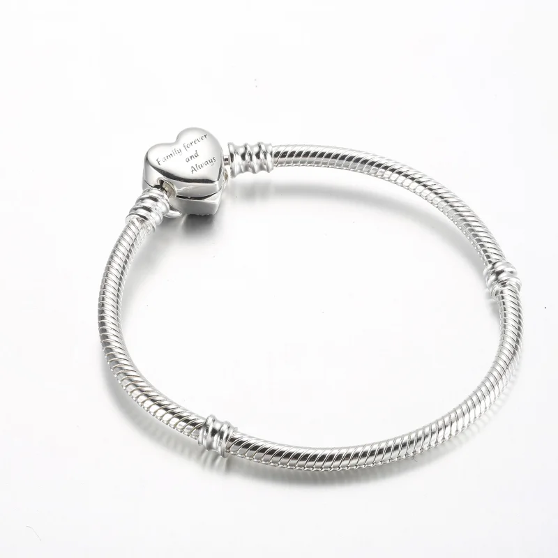 (imagem para) Bracelete Pandora Moments Sparkling Infinity Heart com Fecho de Coração Brilhant - Visualizar 3