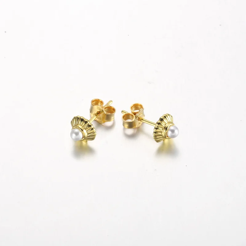 (imagem para) Brincos de Argola Pandora Disney A Pequena Sereia Concha do Mar - 262686C01 - Visualizar 4