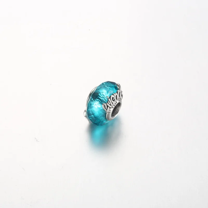 (imagem para) Charm de Amizade em Vidro Murano Facetado Pandora - 792762C01 - Visualizar 2
