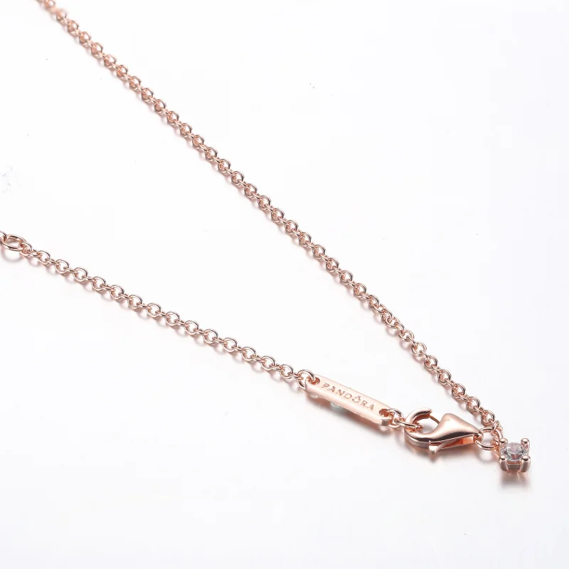 (imagem para) Colar Pandora Timeless Pavé Barra Dupla - 382621C01-45 - Visualizar 4