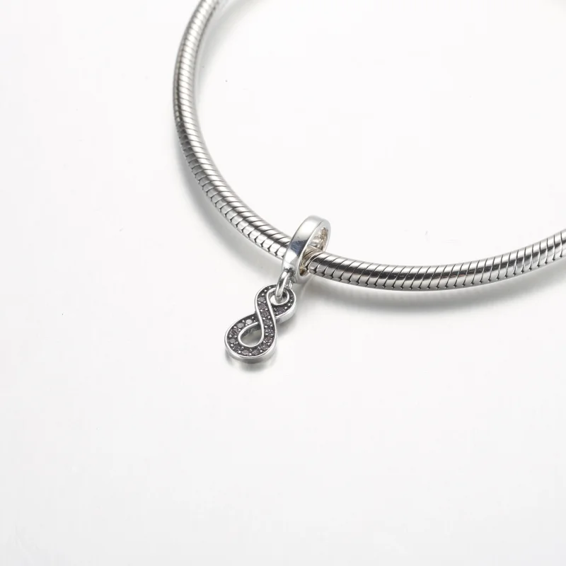 (imagem para) Pandora Charm de Pingente Infinito Cintilante - 792766C01 - Visualizar 4