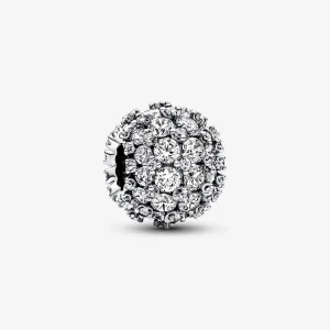 (imagem para) Pandora Charm Redondo Pavé Sparkling - 792630C01