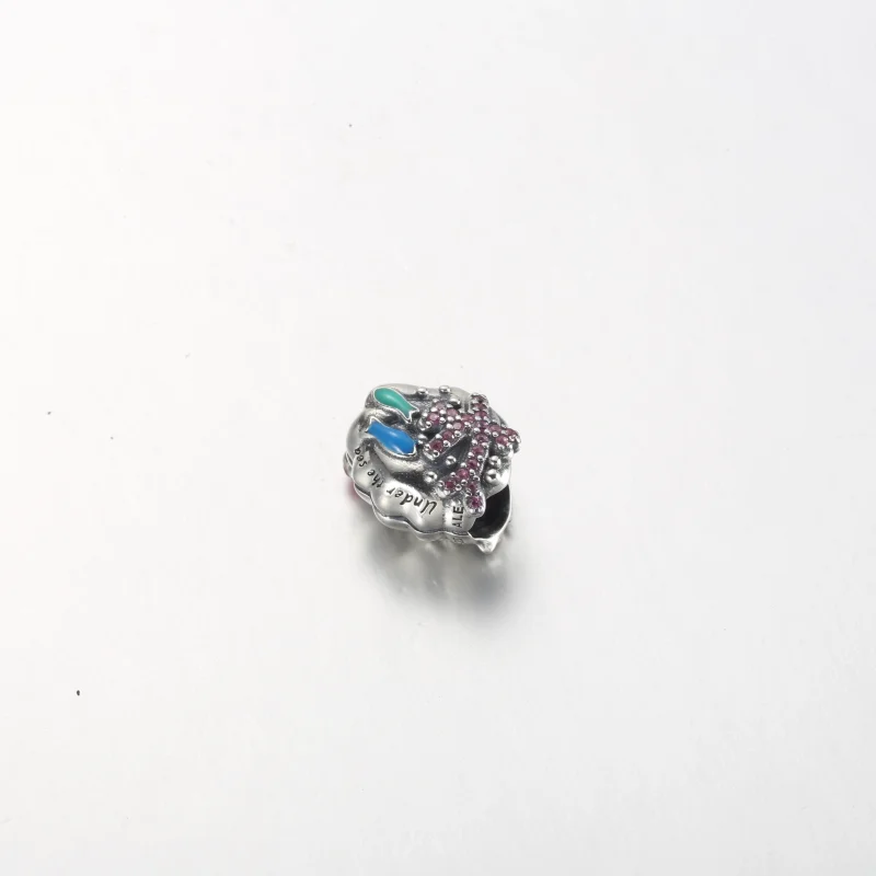 (imagem para) Pandora Disney A Pequena Sereia Charm Concha Marinha - 792687C01 - Visualizar 4
