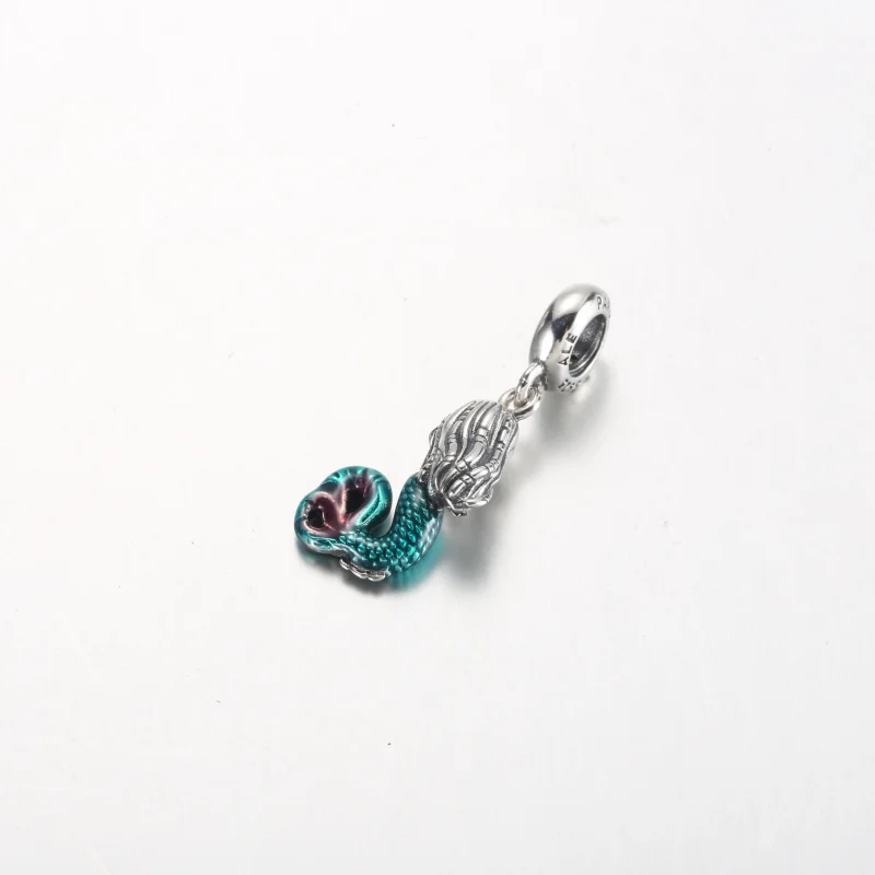 (imagem para) Pandora Disney A Pequena Sereia Charm Pendente Ariel - 792695C01 - Visualizar 3