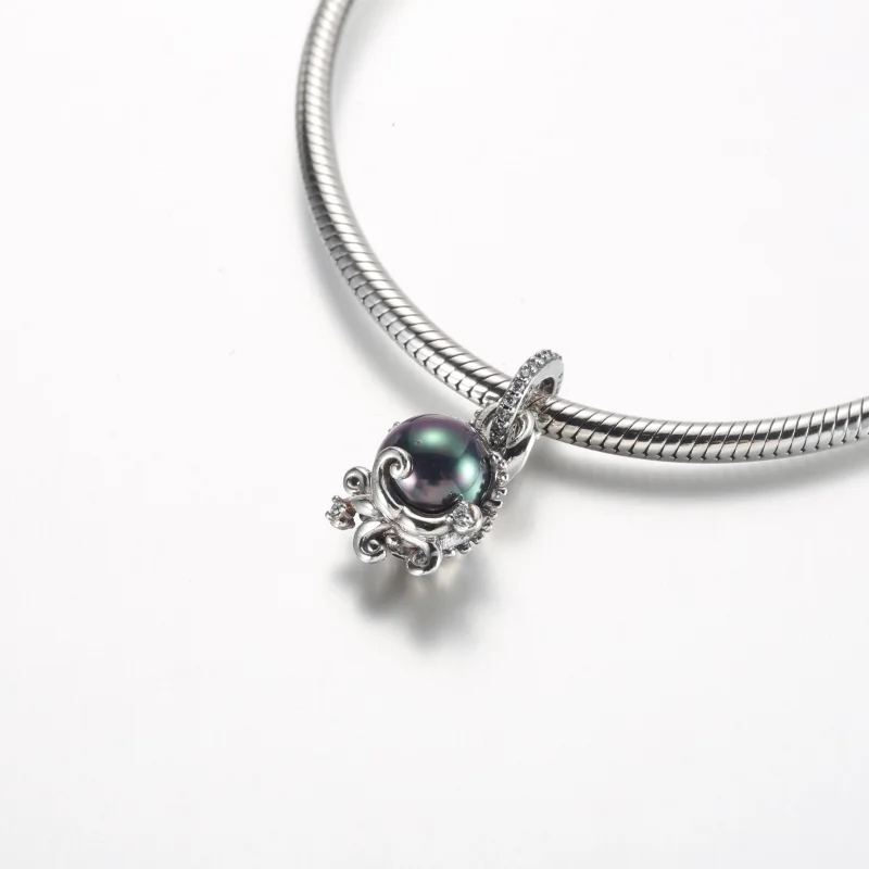 (imagem para) Pandora Disney A Pequena Sereia Charm Pendente Ursula - 792684C01 - Visualizar 5