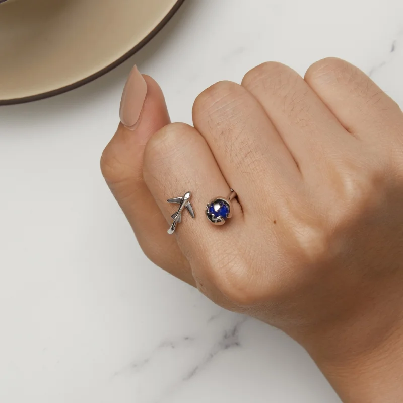 (imagem para) Anel Aberto Estilo Pandora Ao Redor do Mundo - SCR959-E - Visualizar 6