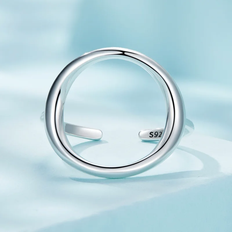 (imagem para) Anel Aberto Samsara Simples Estilo Pandora - SCR919 - Visualizar 3