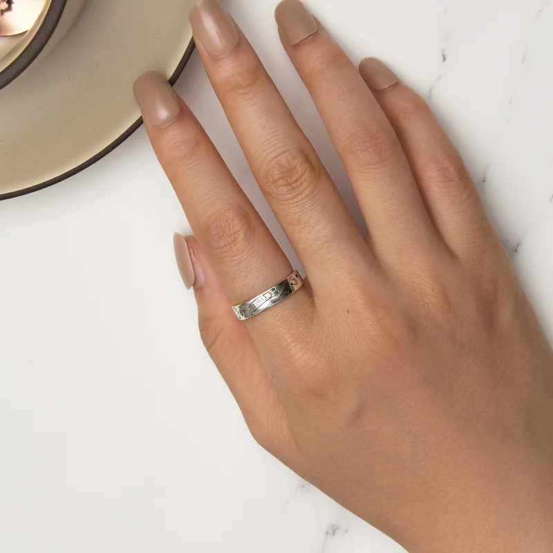 (imagem para) Anel Abrir Estilo Rabisco de Gato Pandora - SCR951-E - Visualizar 5