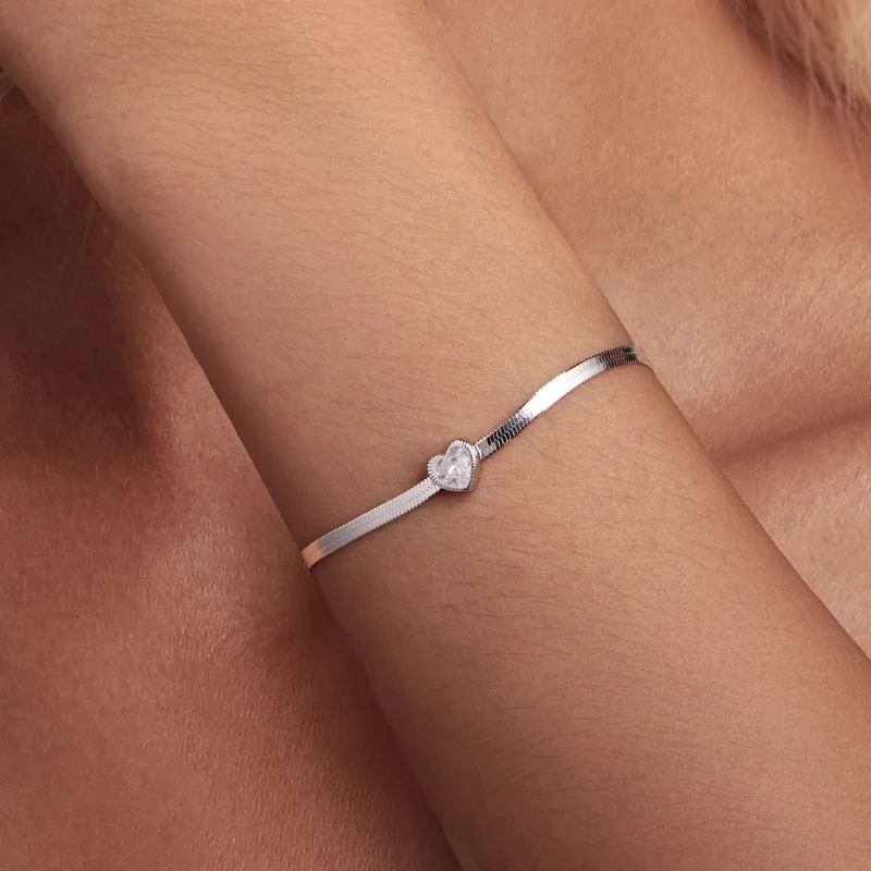 (imagem para) Bracelete Pandora Style Love - BSB153 - Visualizar 5