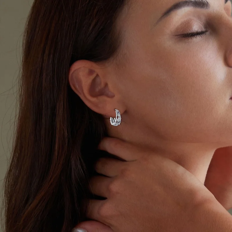 (imagem para) Brincos Argola Vintage Íris Estilo Pandora - SCE1649 - Visualizar 6