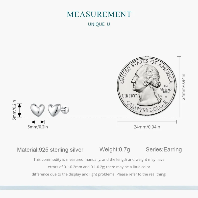 (imagem para) Brincos de Argola Estilo Pandora em Formato de Coração - BSE886 - Visualizar 8