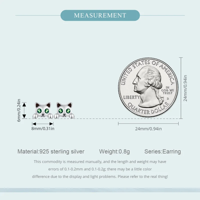 (imagem para) Brincos de Argola Estilo Pandora Gato que Brilham no Escuro - SCE1643 - Visualizar 6