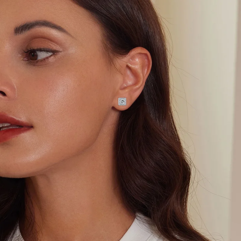 (imagem para) Brincos de Argola Estilo Pandora Luxo Leve - BSE895 - Visualizar 5