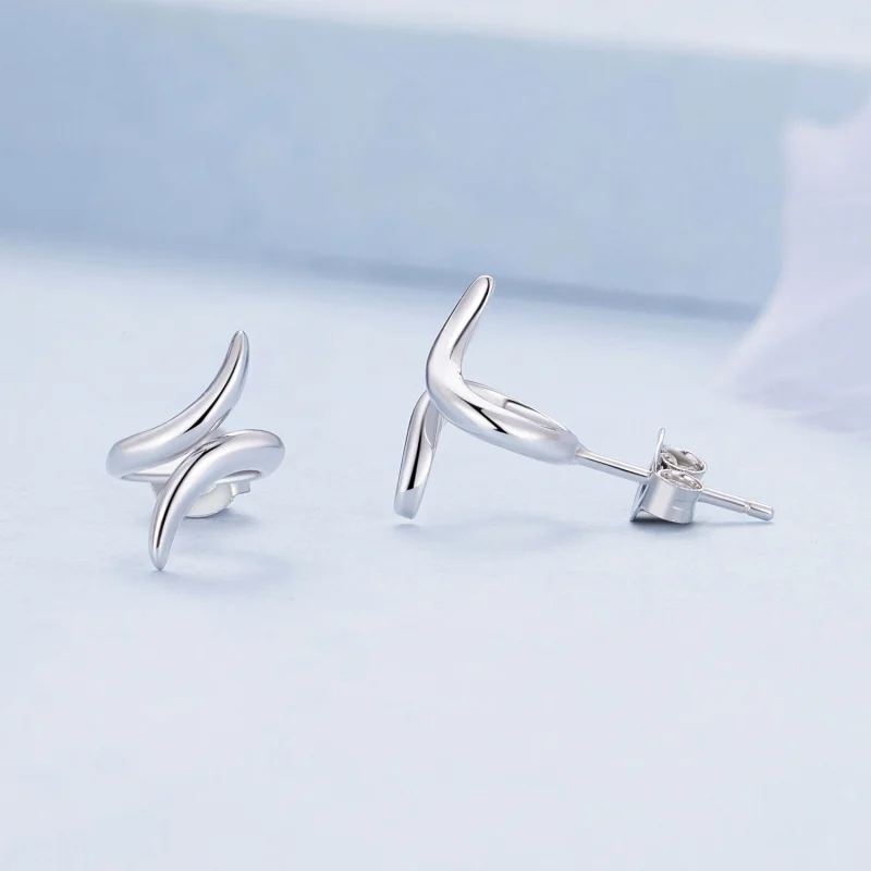 (imagem para) Brincos de Stud no Estilo Pandora com Fones de Ouvido - BSE903 - Visualizar 4