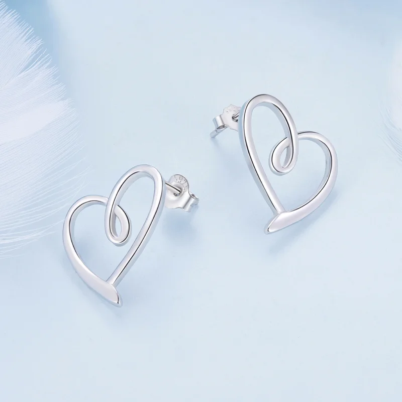 (imagem para) Brincos Pandora Style Envoltos em Amor - BSE871 - Visualizar 3