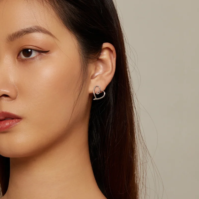 (imagem para) Brincos Pandora Style Envoltos em Amor - BSE871 - Visualizar 5