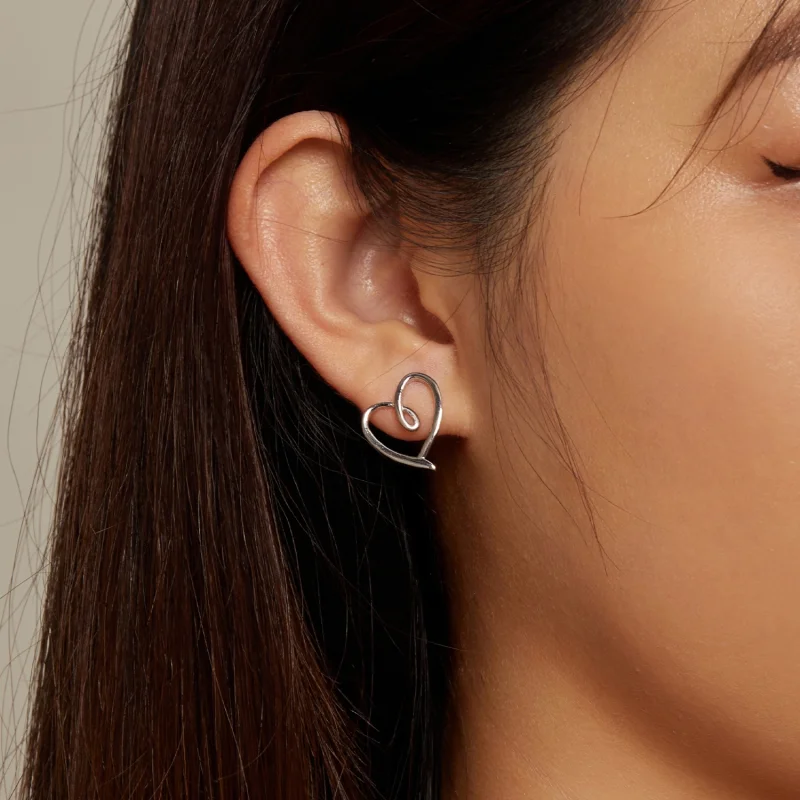 (imagem para) Brincos Pandora Style Envoltos em Amor - BSE871 - Visualizar 7