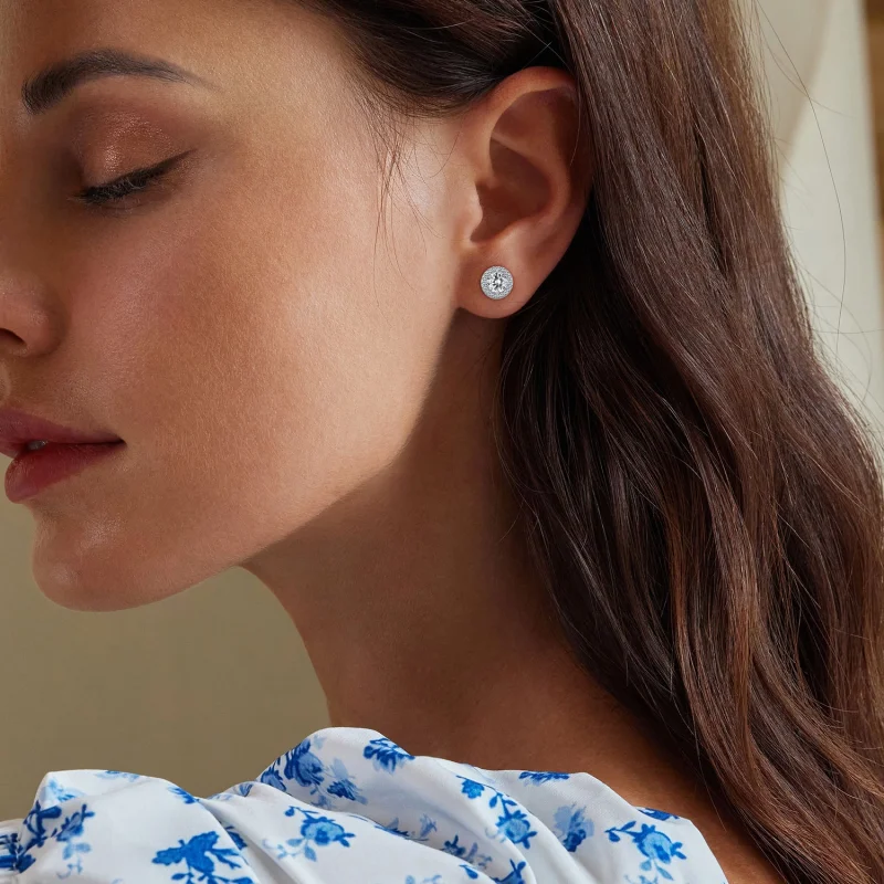 (imagem para) Brincos Pandora Style Light Luxury Stud - BSE893 - Visualizar 5