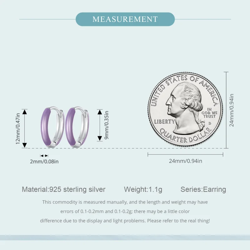 (imagem para) Brincos Pandora Style Luminous Hoop - SCE1644 - Visualizar 6